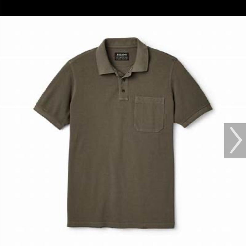 Filson lightweight pocket polo